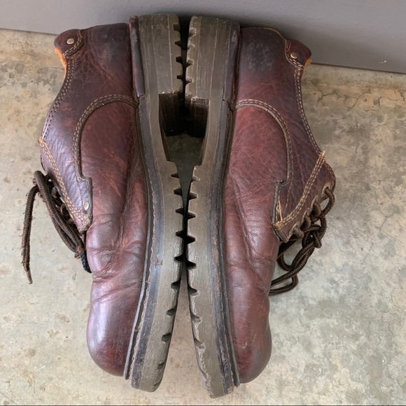 Frye Hunter Lace Leather Lace Up Casual Shoes Size 8.5 - Picture 6 of 14